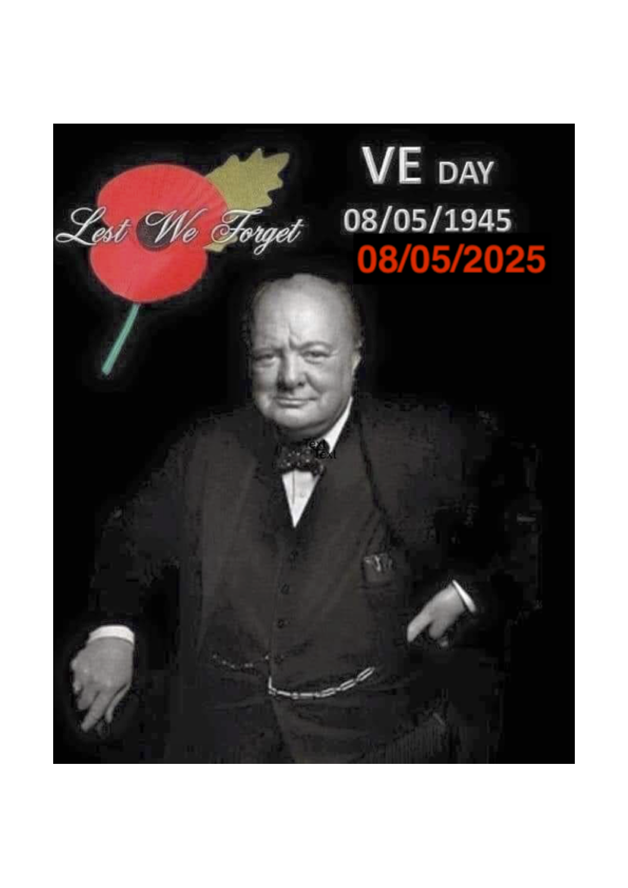 VE DAY 80 Celebrations. May 2025. Ewhurst Parish a Community