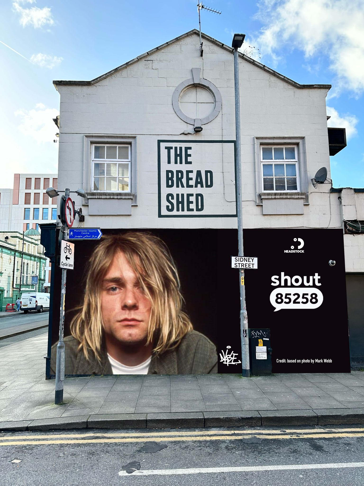 Kurt Cobain mural - in support of Shout 85258 - a Creative & Arts ...