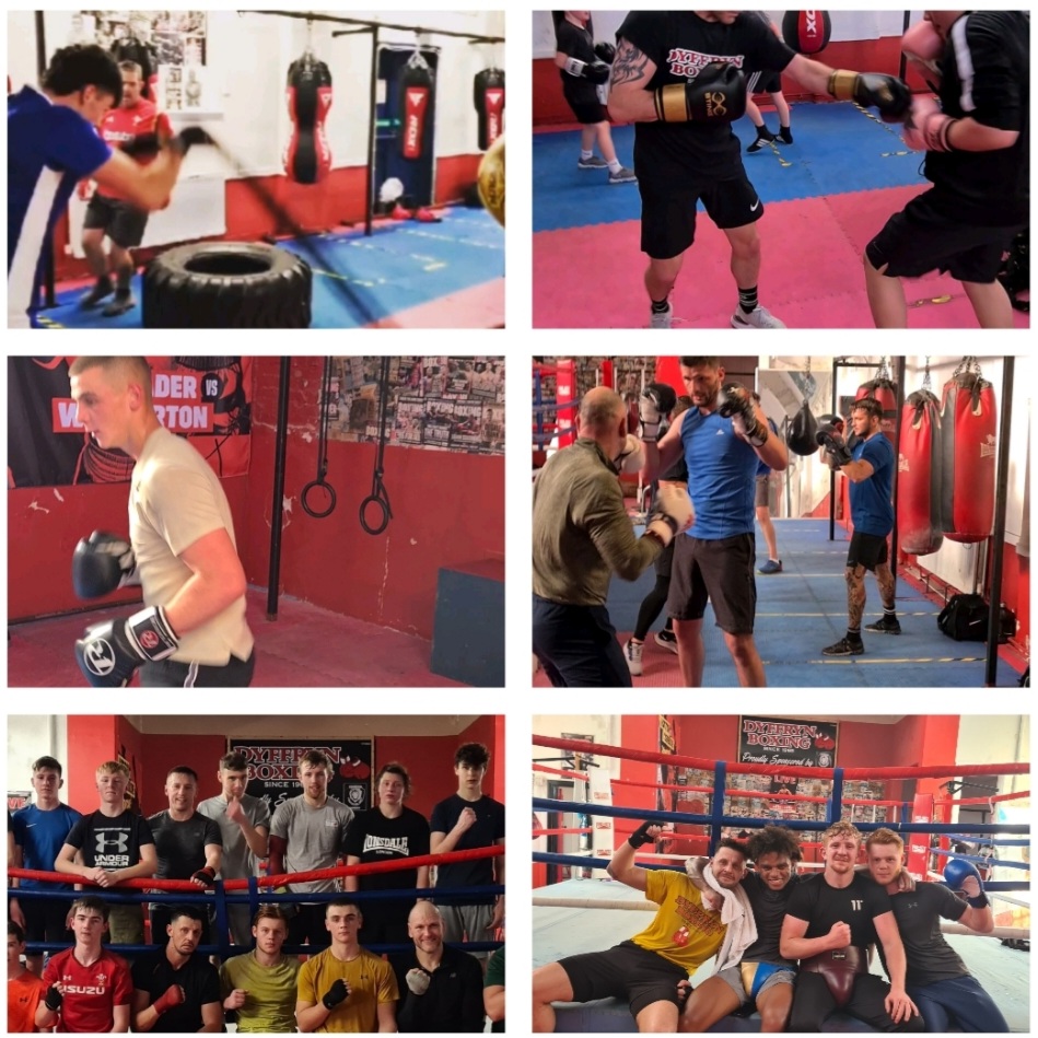 boxing clubs collage