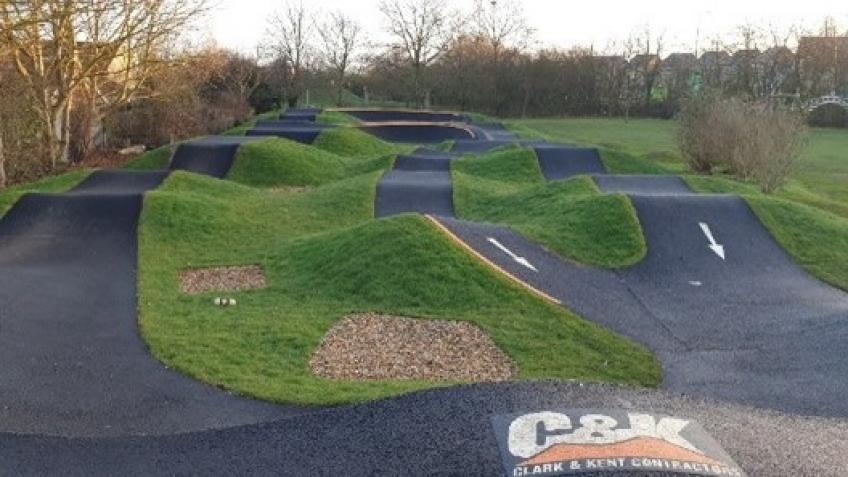 Pumptrack at Kings Cliffe Active