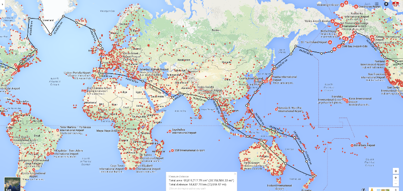 Youngest Solo Circumnavigation in Light Aircraft. - a Charities ...