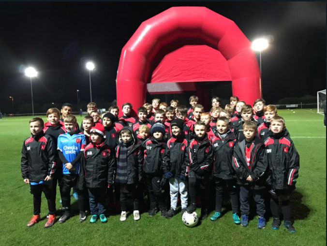 Clipstone Football Club Rebounces a Community crowdfunding project in