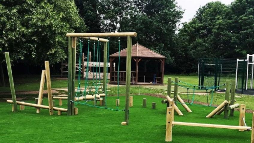 Timber Trail and Clamber Stack for our playground - a Schools ...