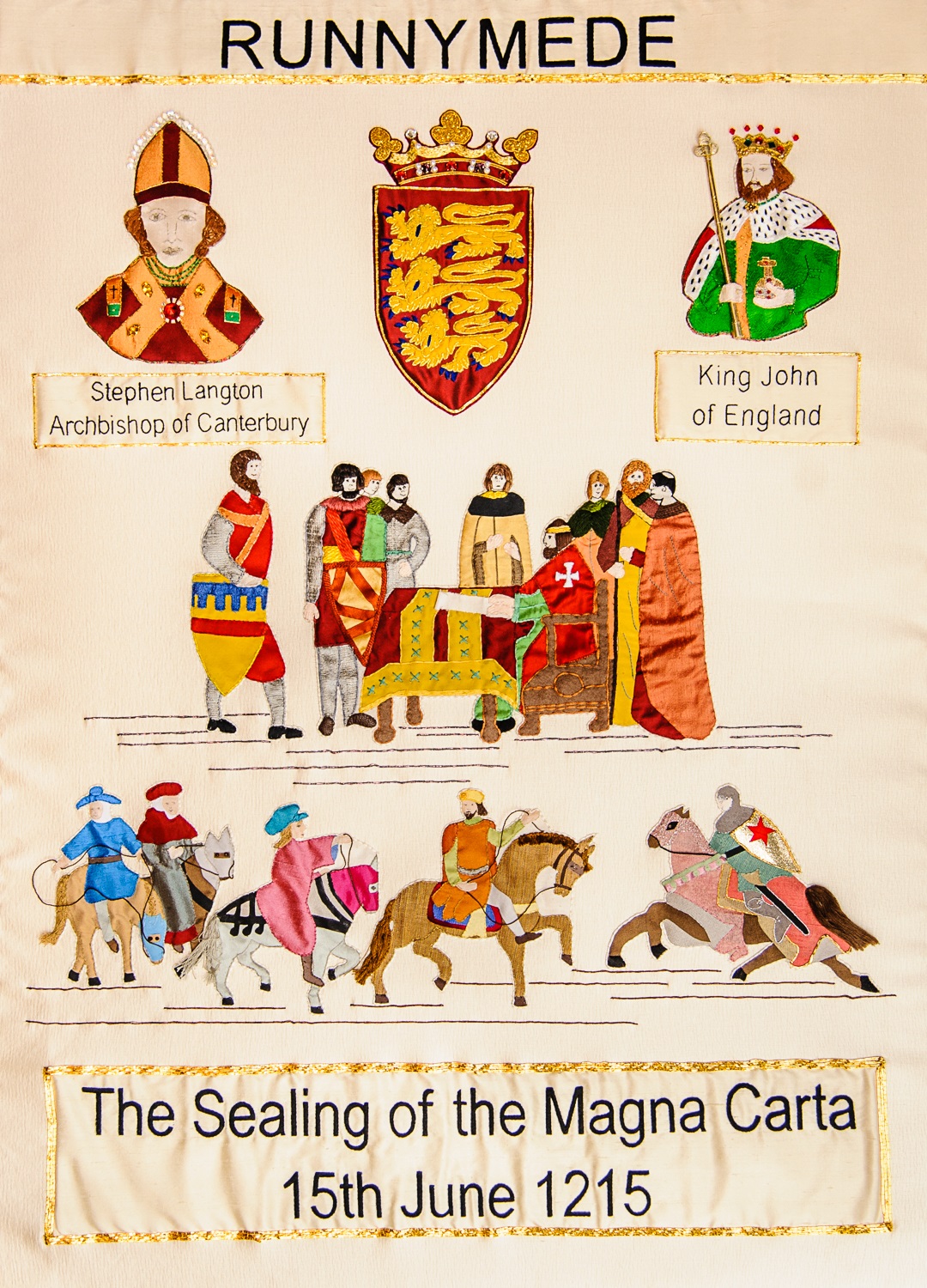 Magna Carta Embroidery Project - a Creative & Arts crowdfunding project ...