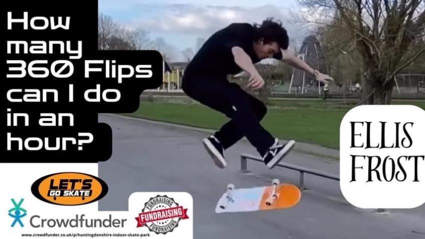 360 Flips for indoor skate park - a crowdfunding project in Saint Neots ...