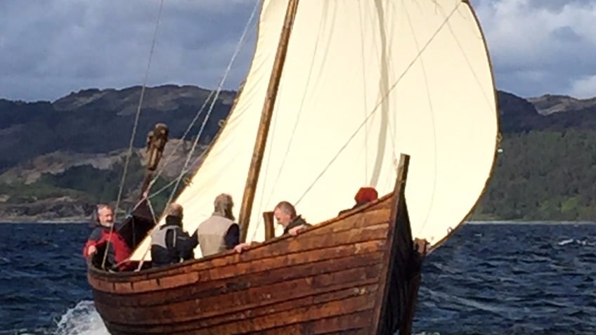 Freydis across North Sea to Tønsberg - a Community crowdfunding project in  Tarbert by mallemok