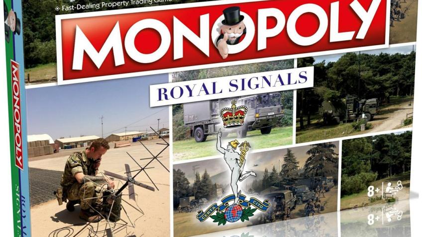 Royal Corps of Signals Monopoly - a Community crowdfunding project